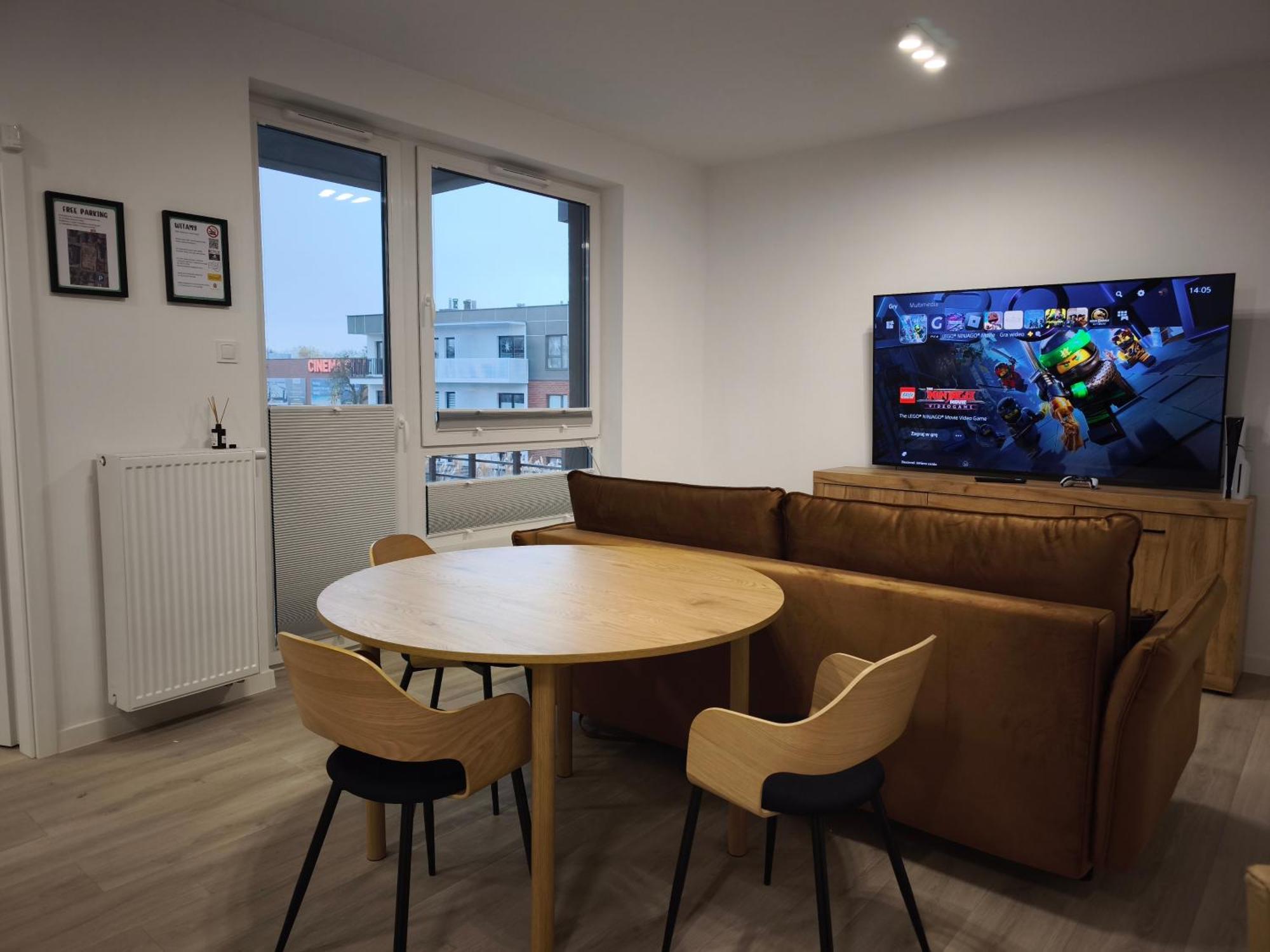 Kameralny Nowy Apartament W Centrum Miasta, Duzy Parking, Fv, Luksusowo Wyposazony, Ps5, Balkon, Klimatyzacja, Taras, Winda, Wyposazona Kuchnia Starogard Gdański Eksteriør billede